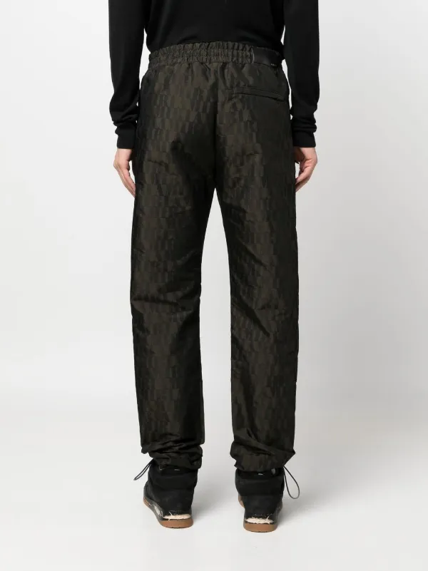 AMIRI logo-embroidered Jacquard Track Pants - Farfetch