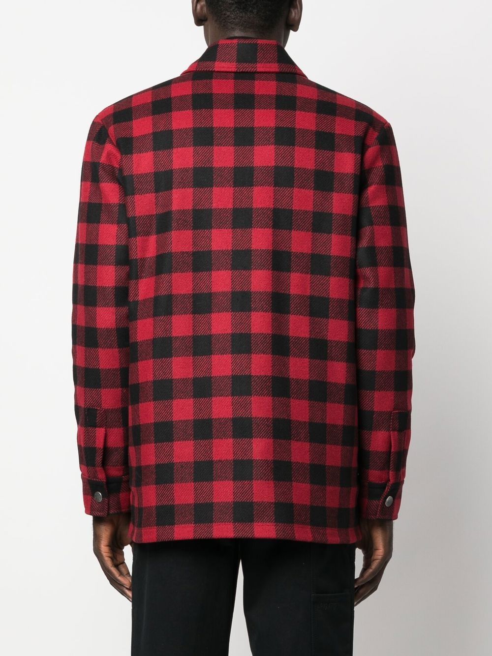 A.P.C. Plaid zip-front Shirt Jacket - Farfetch