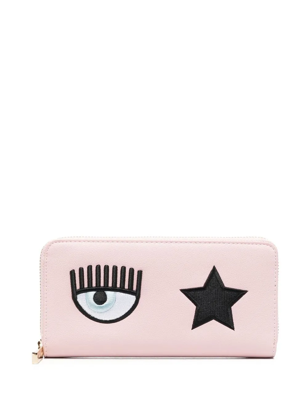 

Chiara Ferragni Eyelike zip wallet - Pink