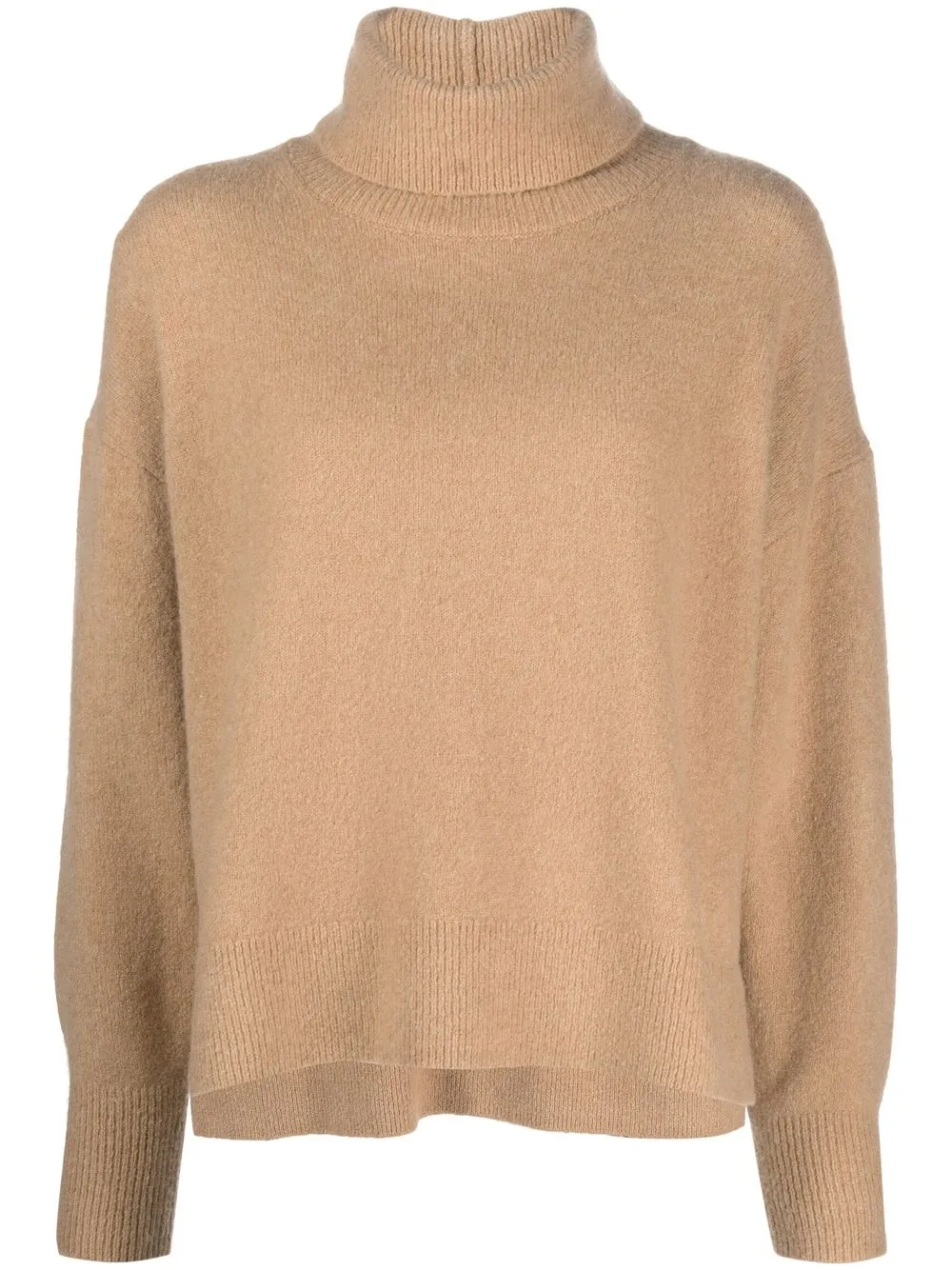 

JOSEPH brushed cashmere roll-neck jumper - Neutrals