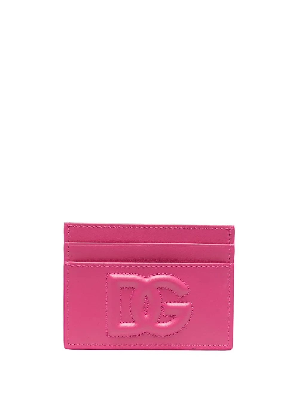 

Dolce & Gabbana embossed-logo detail cardholder - Pink