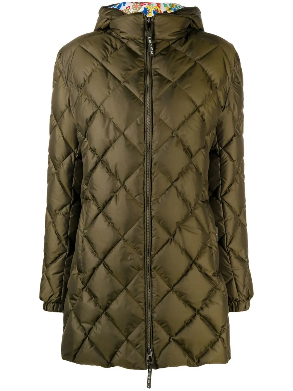 

ETRO quilted coat - Green