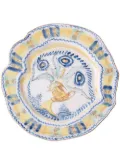 Seletti Classics on Acid Spanish Maiolica dinner plate - White