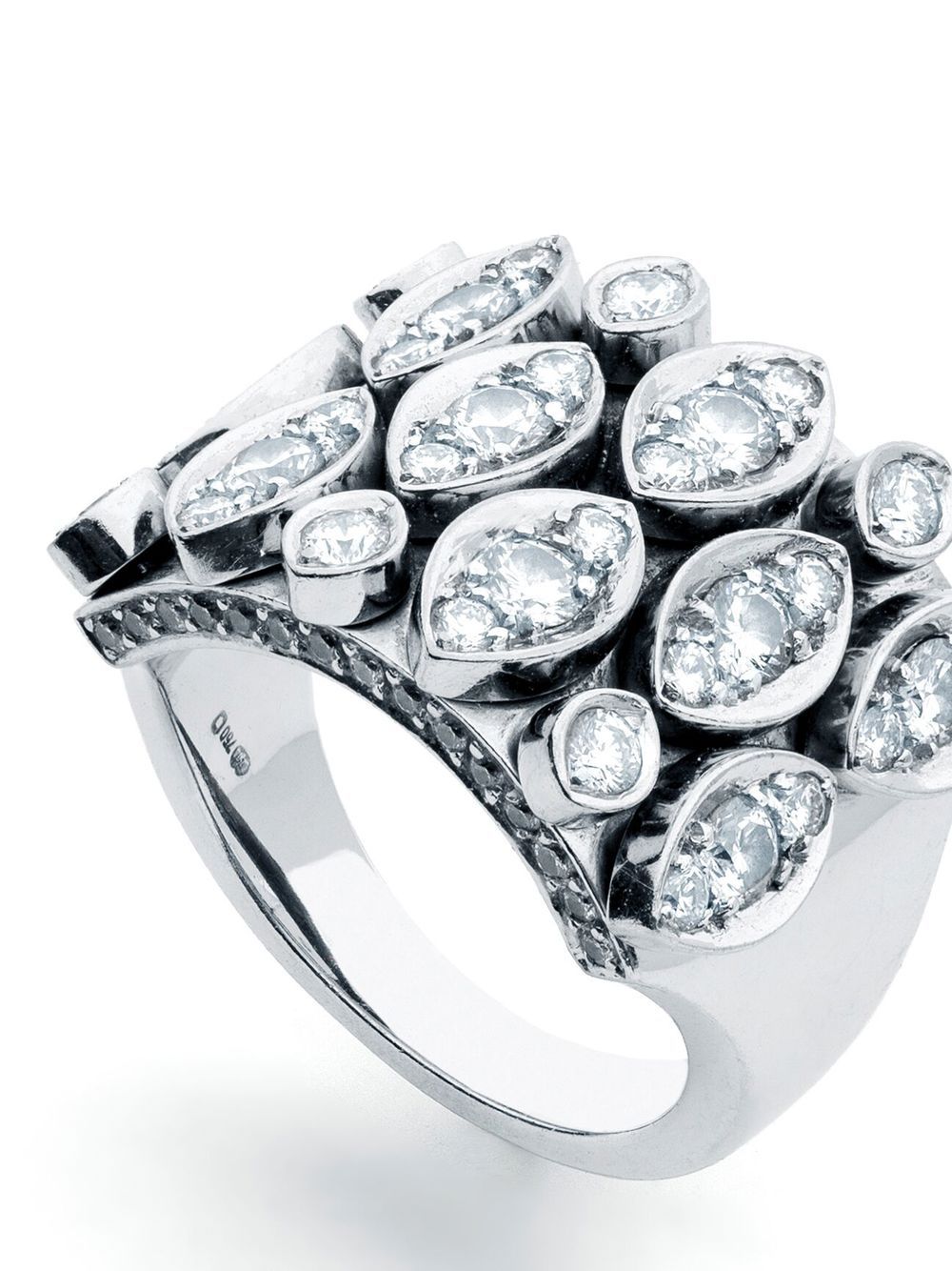 Cartier 18kt witgouden ring - Zilver