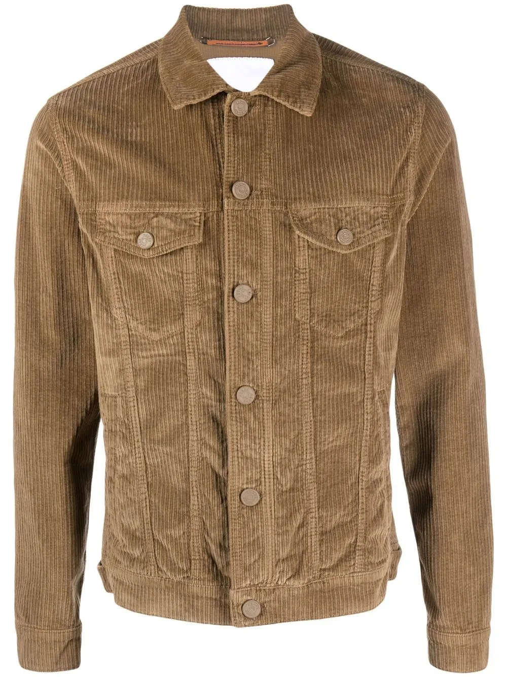 

Jacob Cohën corduroy shirt jacket - Brown
