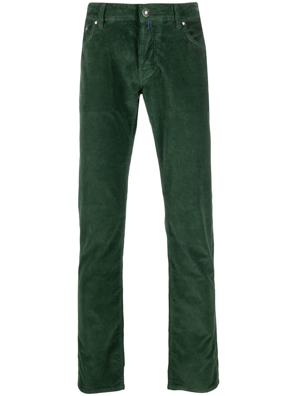 Jacob Cohën Corduroy Straight Leg Trousers - Farfetch