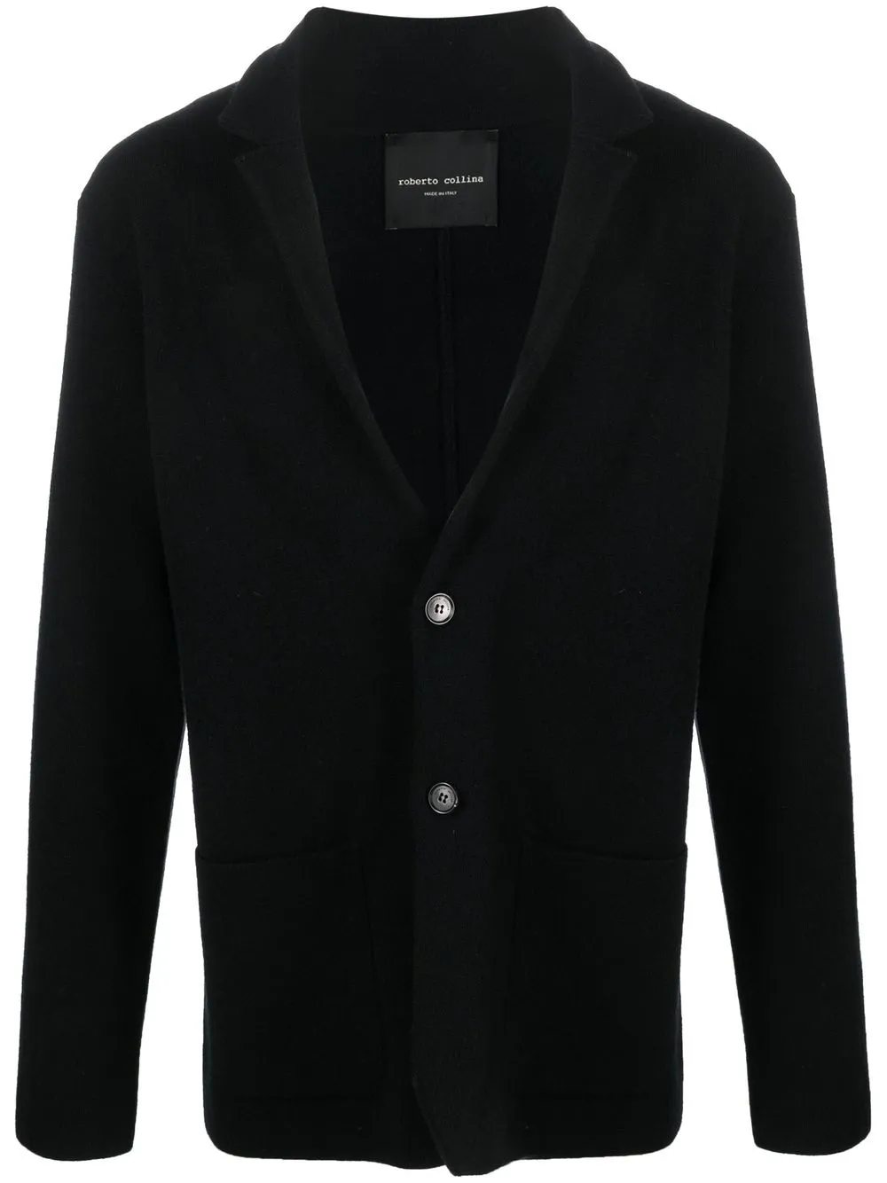 ROBERTO COLLINA SINGLE-BREASTED WOOL BLAZER