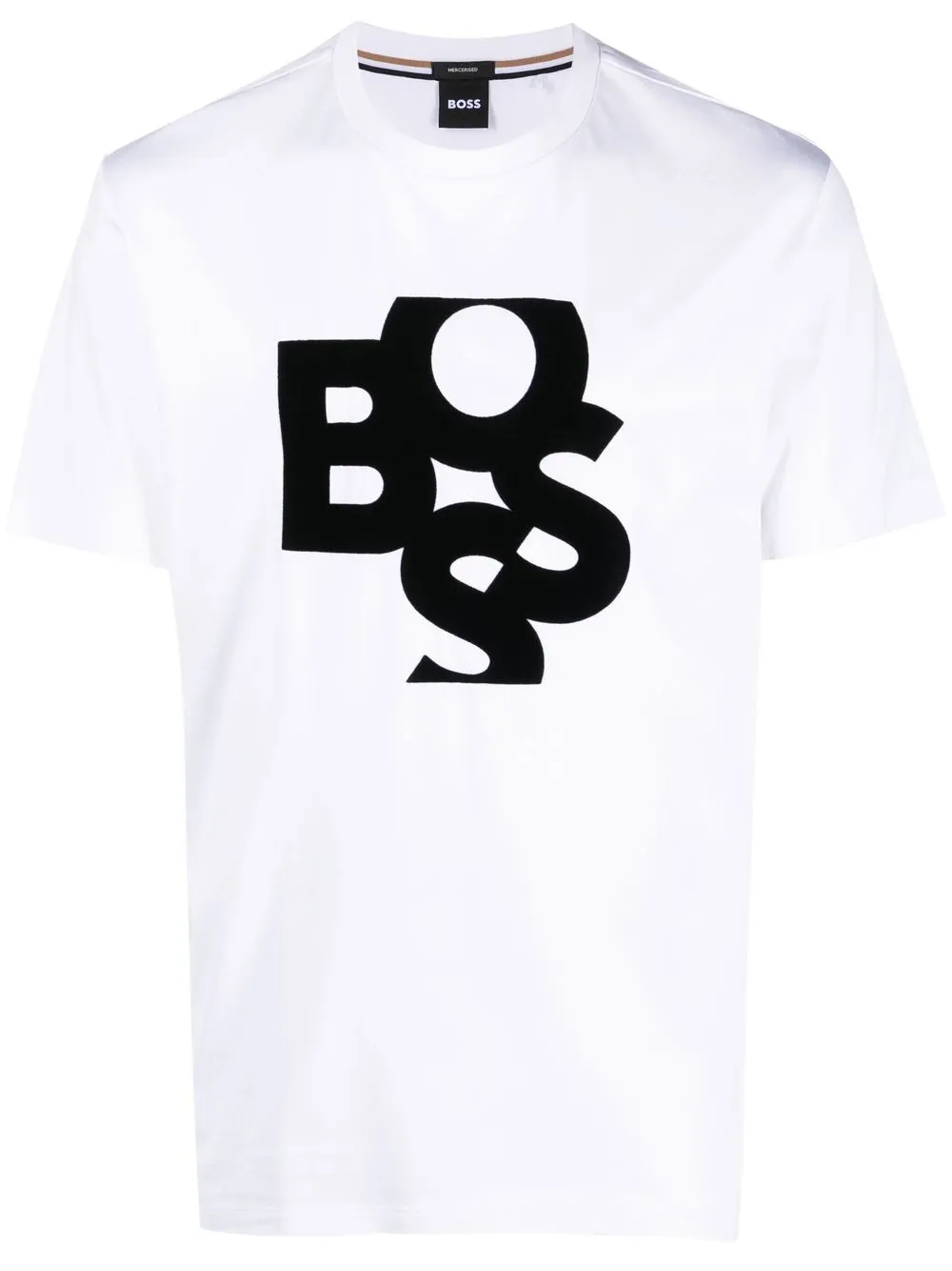 

BOSS logo-print T-shirt - White