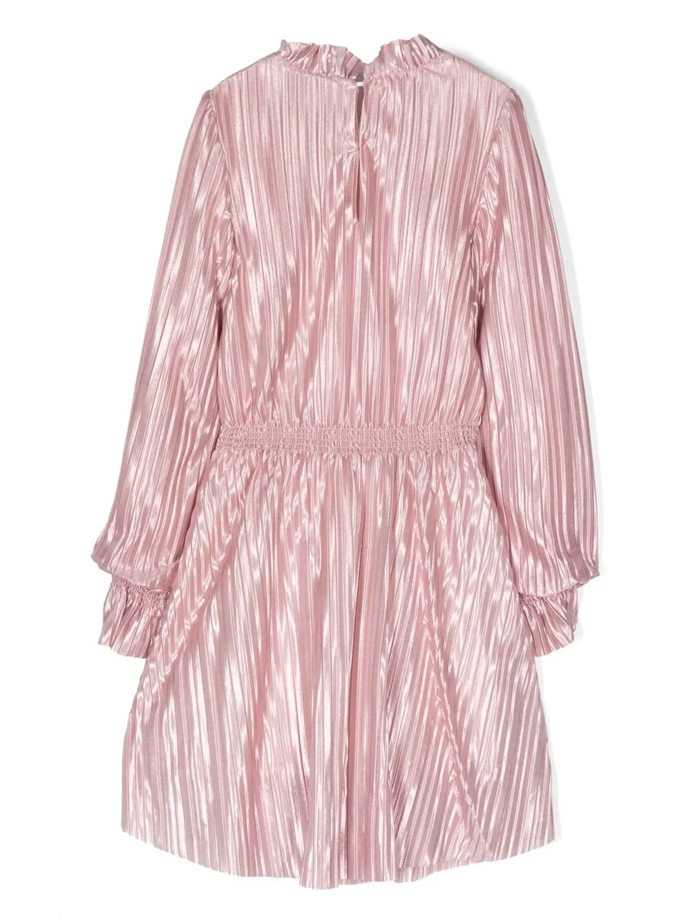 Pinko Kids Metallic jurk - Roze
