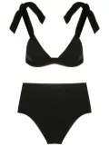 Clube Bossa Loreta tie-fastening bikini top - Black