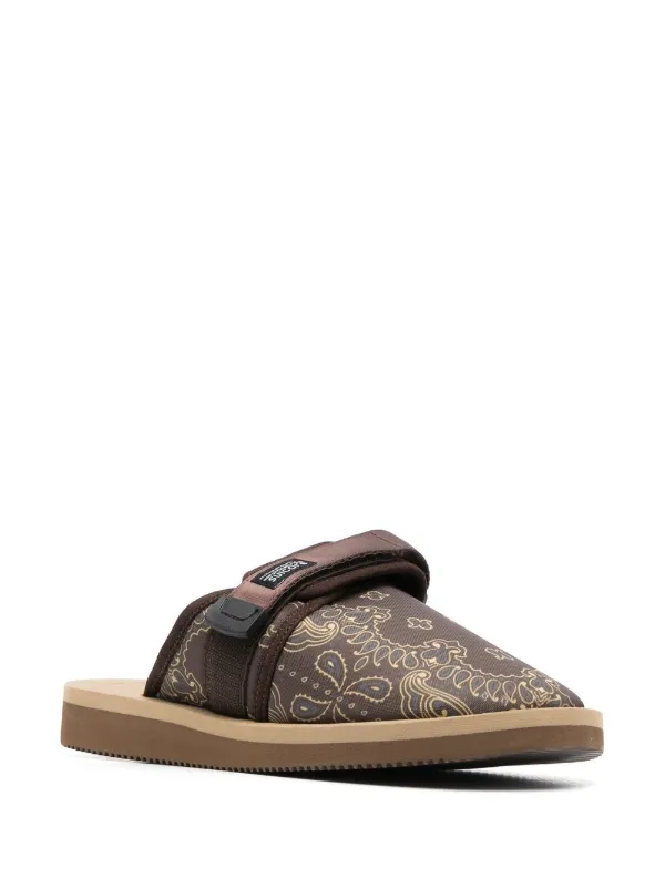 Paisley print slippers new arrivals