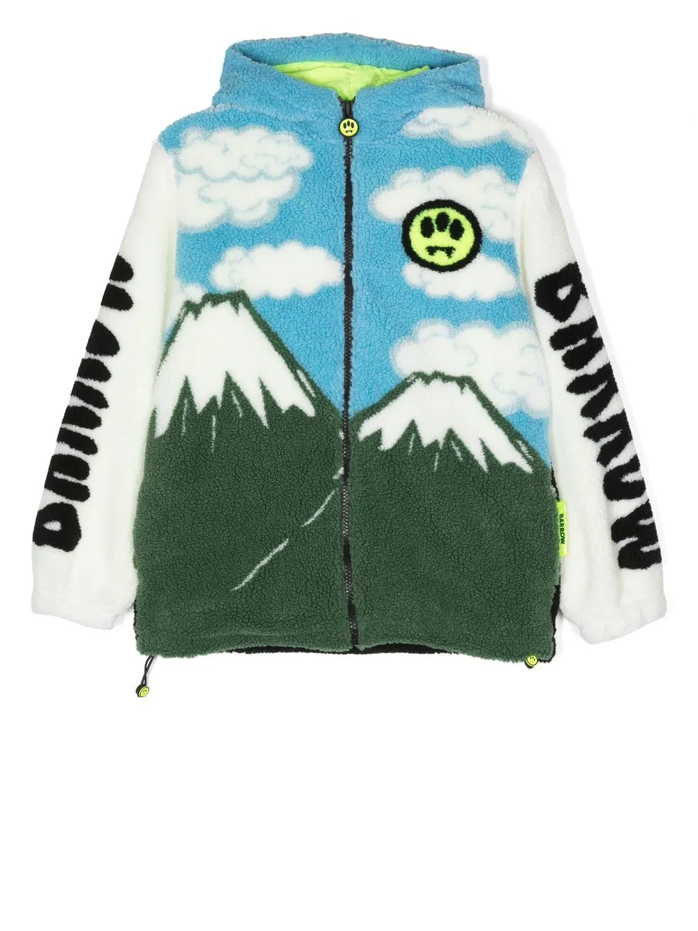 

Barrow kids chamarra con montaña estampada - Azul