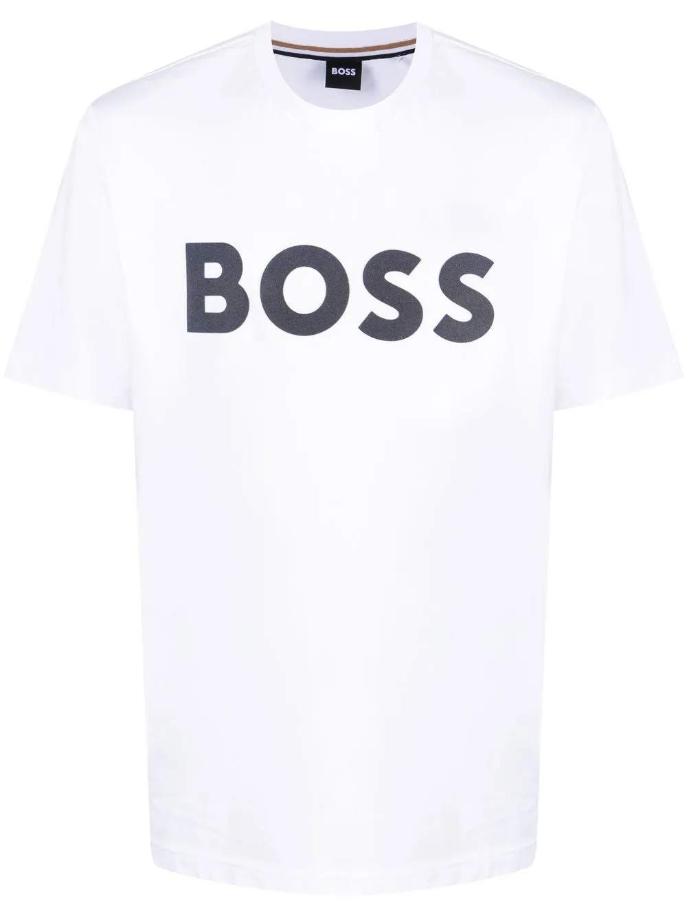 

BOSS logo-print T-shirt - White