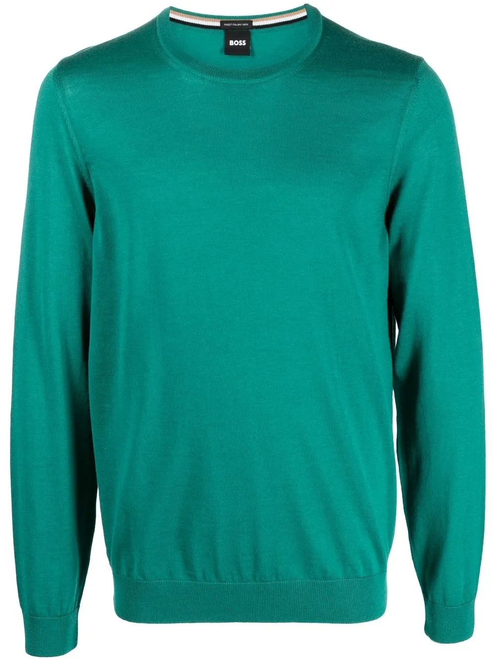 

BOSS sudadera con cuello redondo - Verde