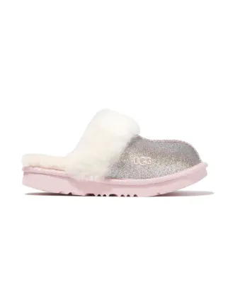 UGG Kids Cozy II Glitter Slippers Farfetch