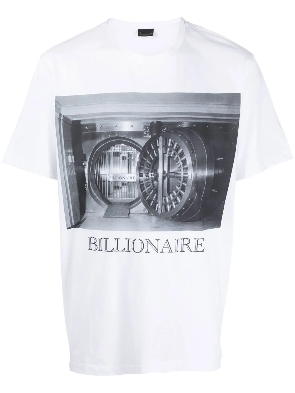 

Billionaire playera con estampado gráfico - Blanco