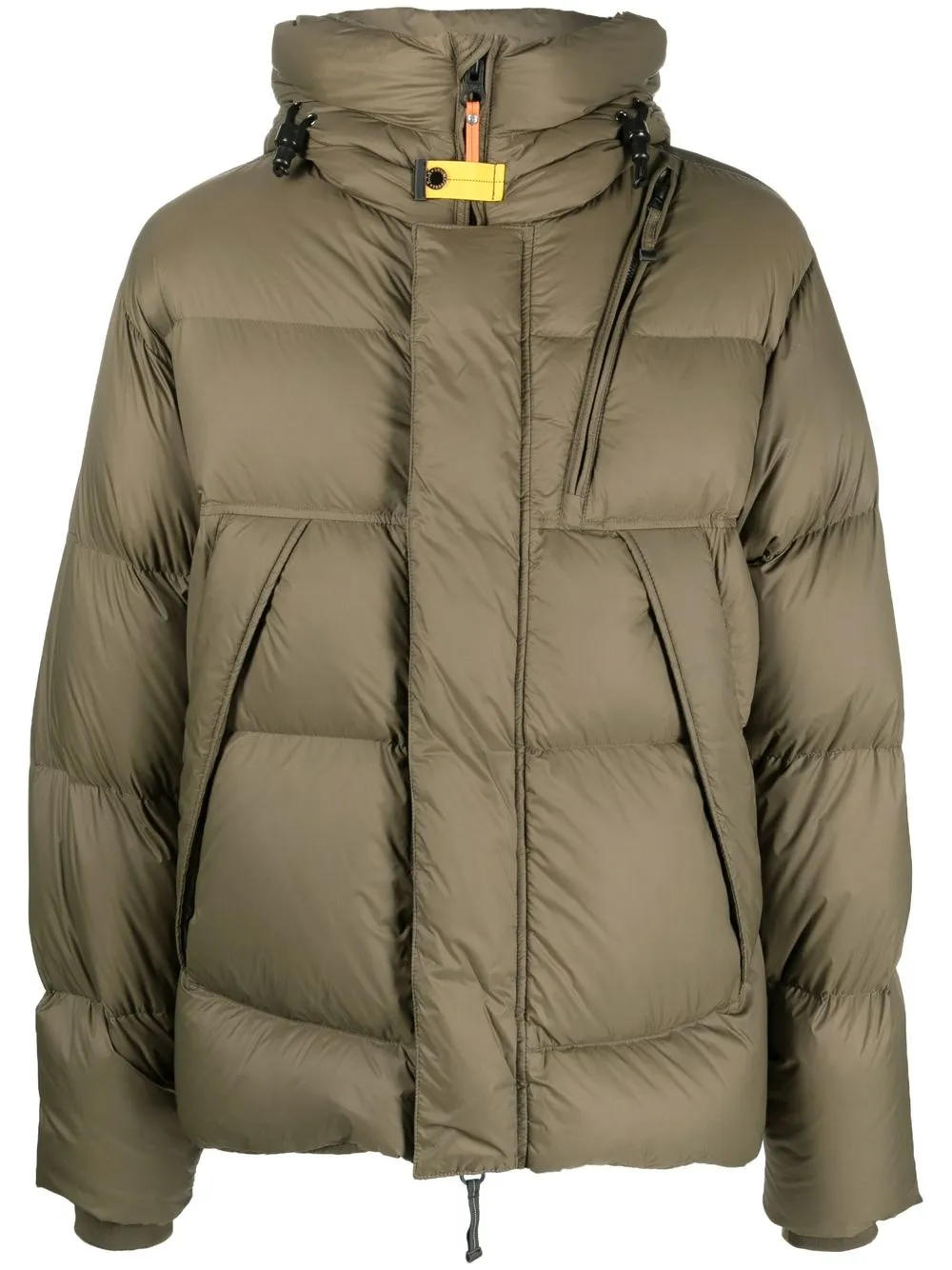 

Parajumpers oversize hooded down jacket - Green