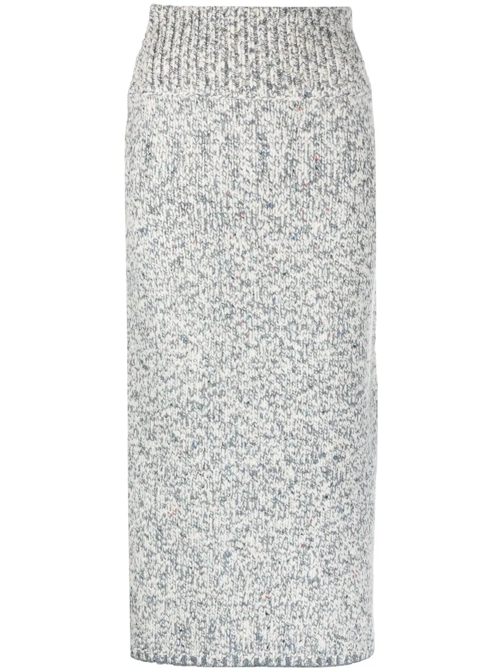 

Ulla Johnson falda recta de tejido grueso - Azul