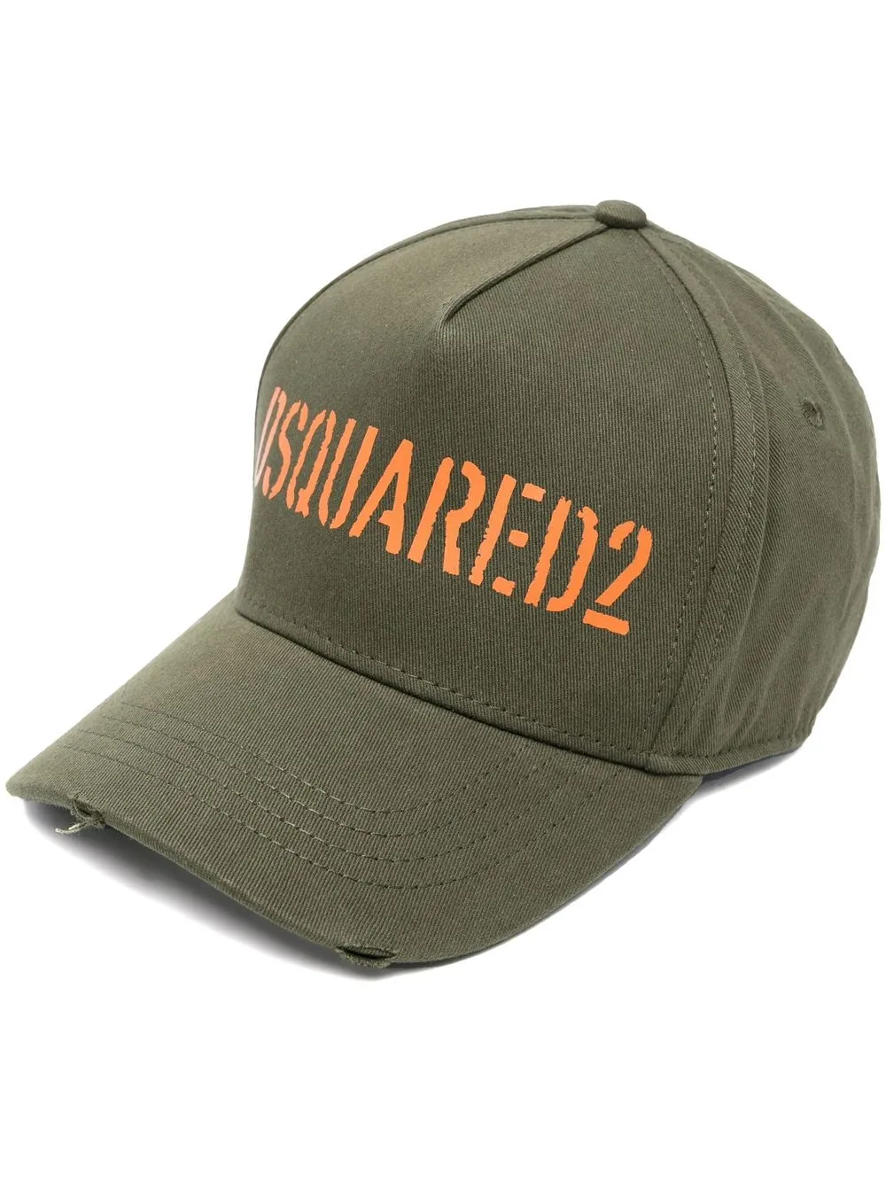 

Dsquared2 logo-print detail baseball cap - Green