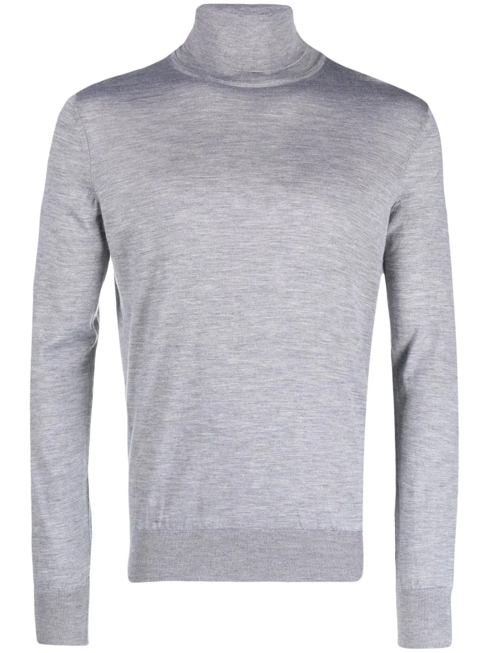 

Zegna roll neck cashmere-silk jumper - Grey