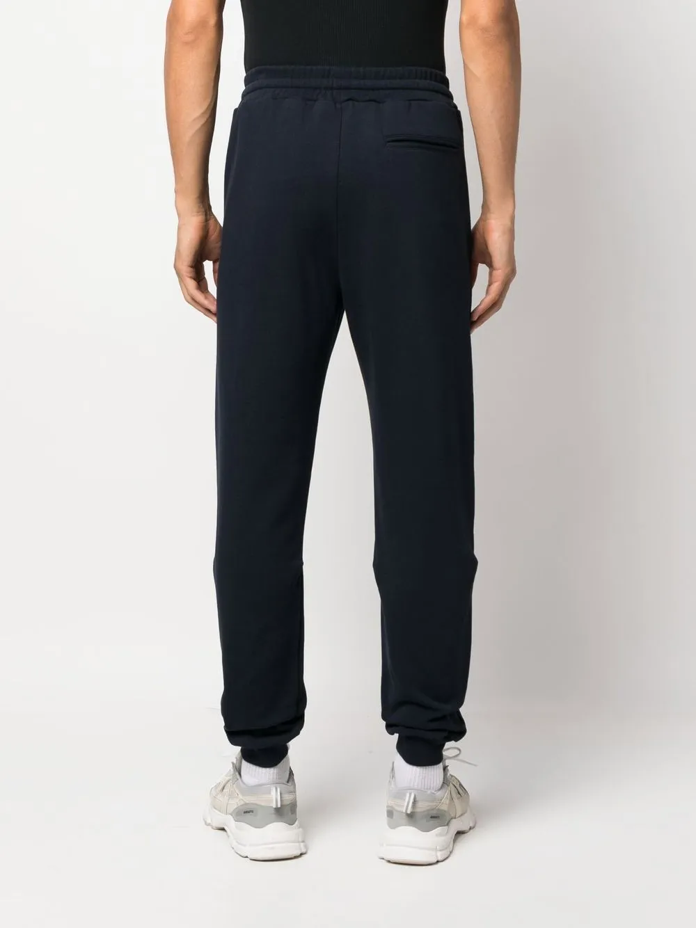 Dondup Drawstring-waist Tapered Joggers In Blau