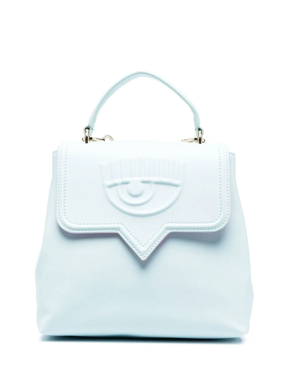 

Chiara Ferragni Eyelike-embossed backpack - Azul