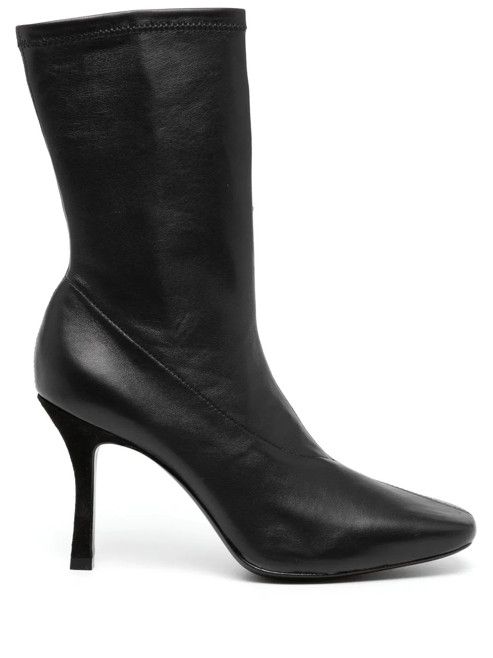 

Reformation Eris stretch ankle boots - Black