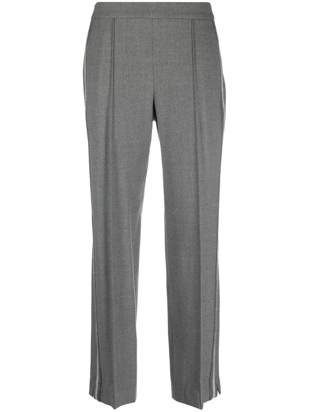 

Eleventy side-stripe trousers - Grey