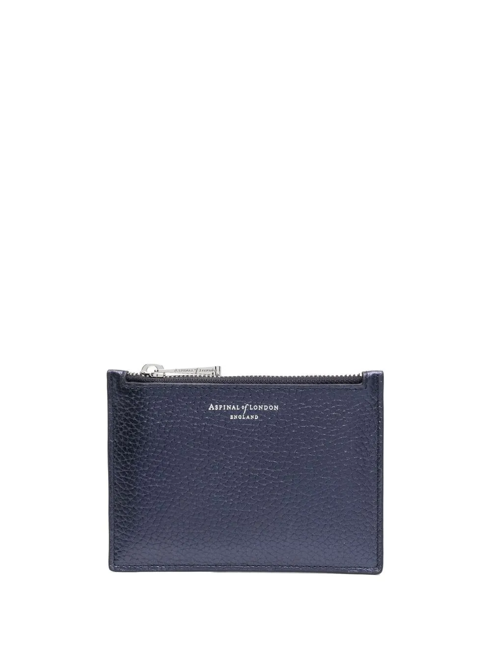 

Aspinal Of London embossed-logo detail wallet - Blue