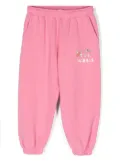 Kids Worldwide Space-print track pants - Pink
