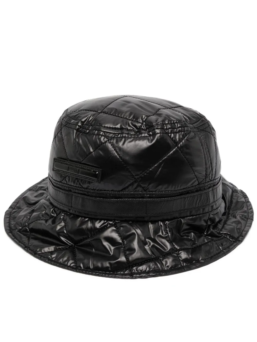 

Juun.J quilted bucket hat - Black