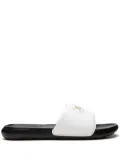 Nike Victori One logo-print slides - White