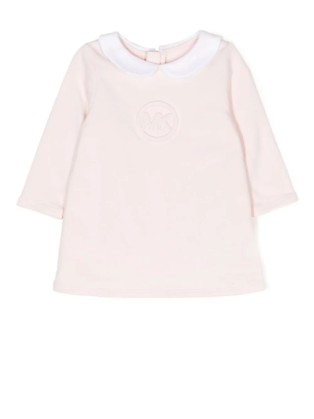 

Michael Kors Kids 3D-logo cotton dress - Pink