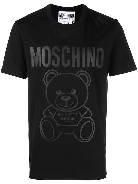 Moschino teddy logo-print cotton T-shirt