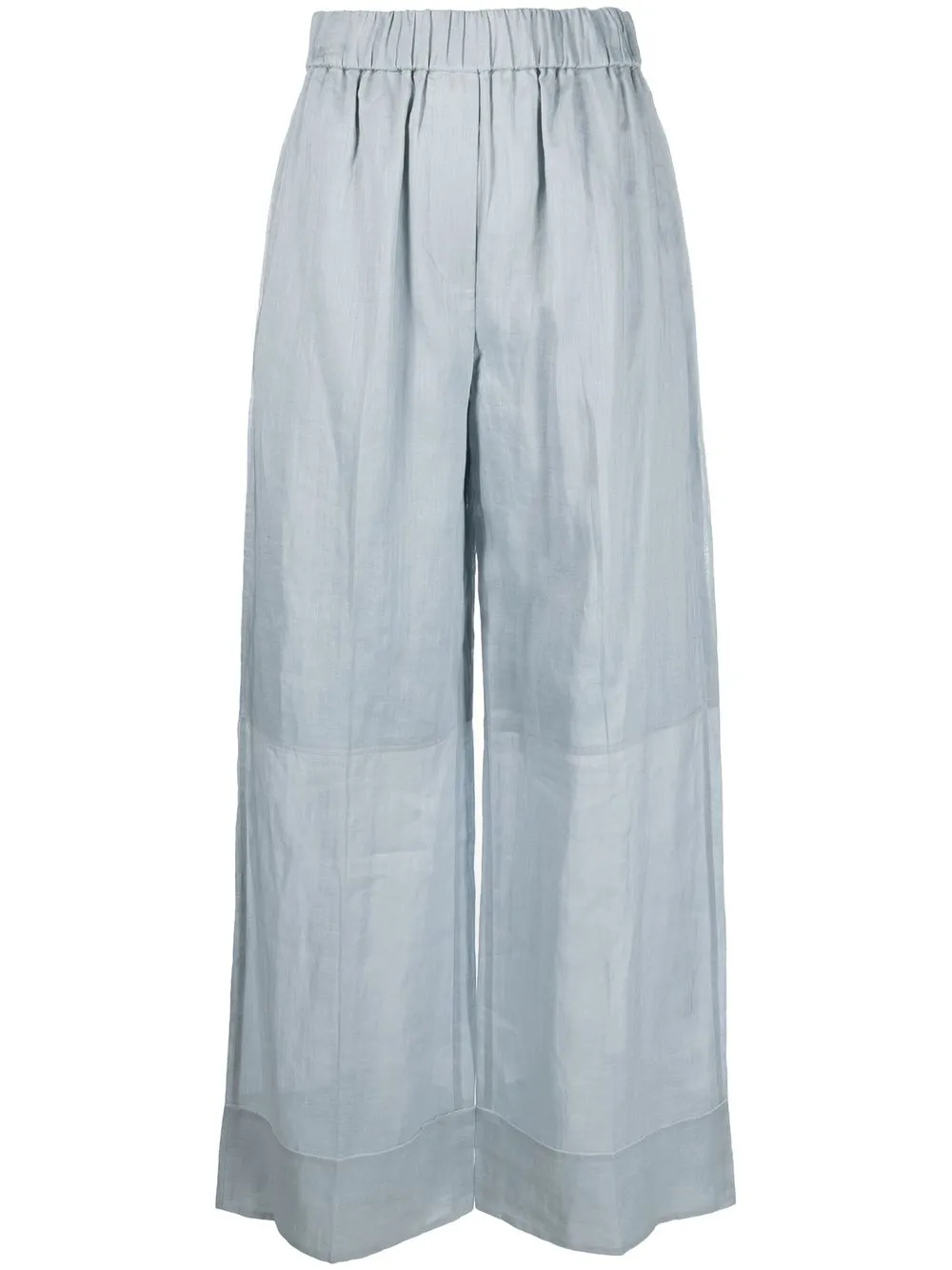 

JOSEPH high-waisted wide-leg trousers - Blue