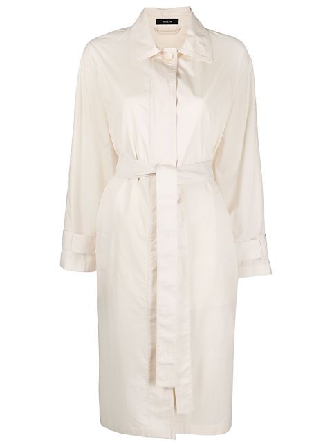 JOSEPH tied-waist trench coat