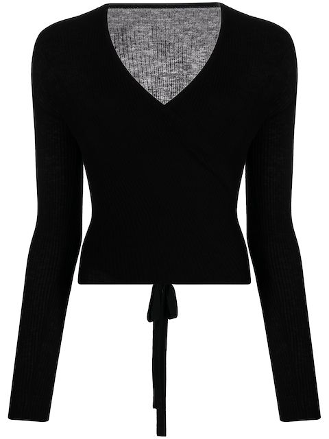 Wolford Gewickelter Cardigan