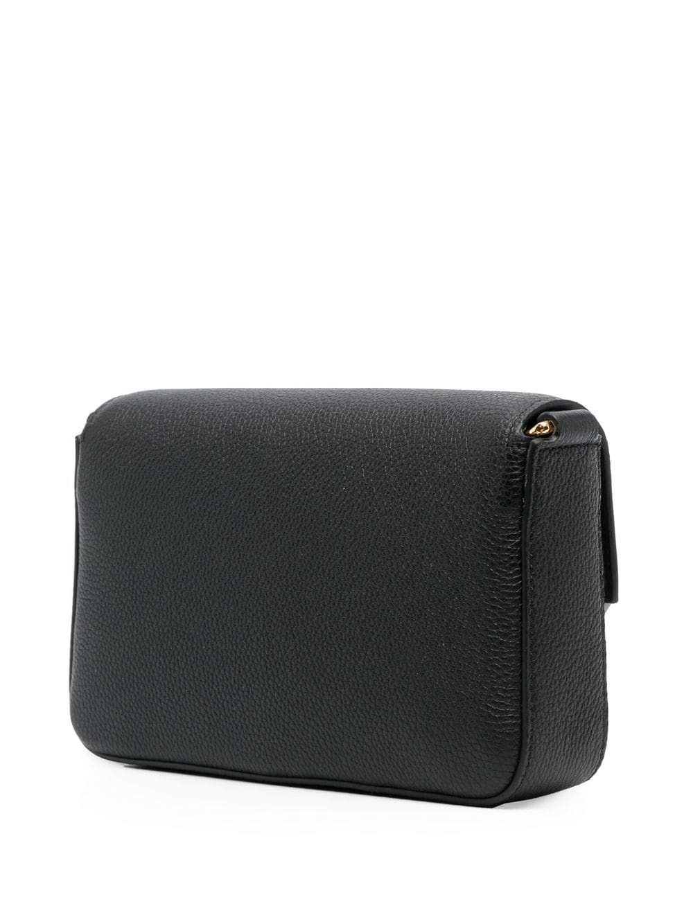 Shop Tom Ford Pebbled-leather Mini Bag In Black