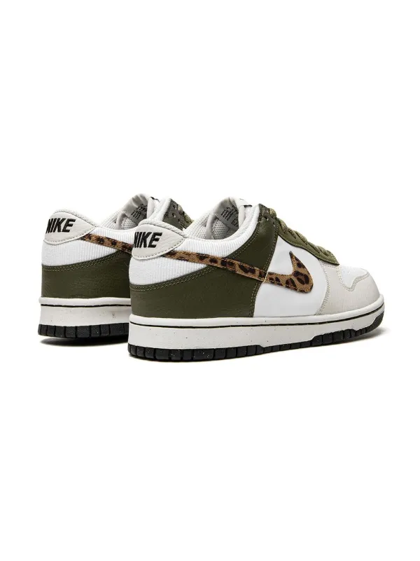 nike dunk animal print