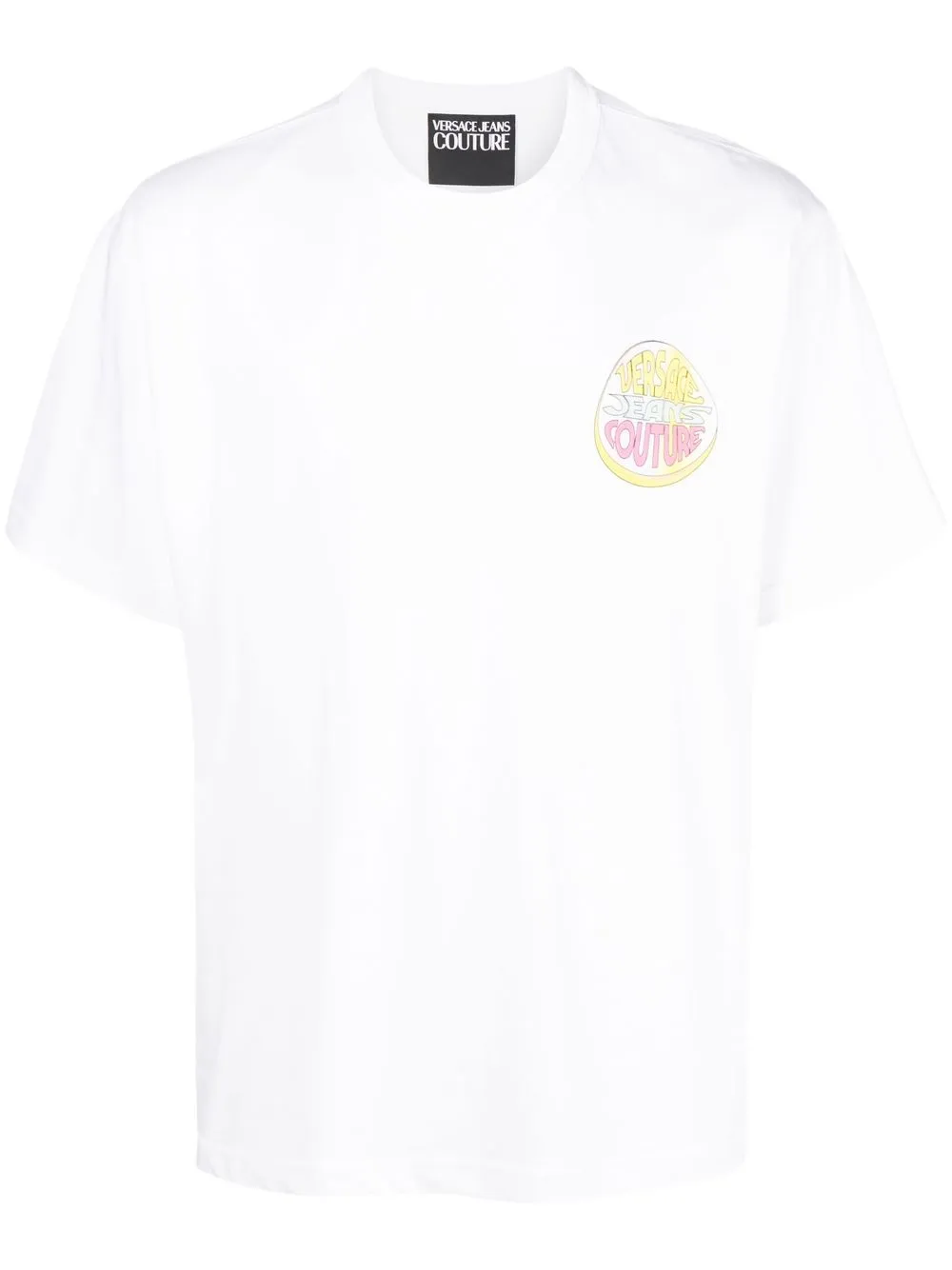 

Versace Jeans Couture graphic-print short-sleeved T-shirt - White