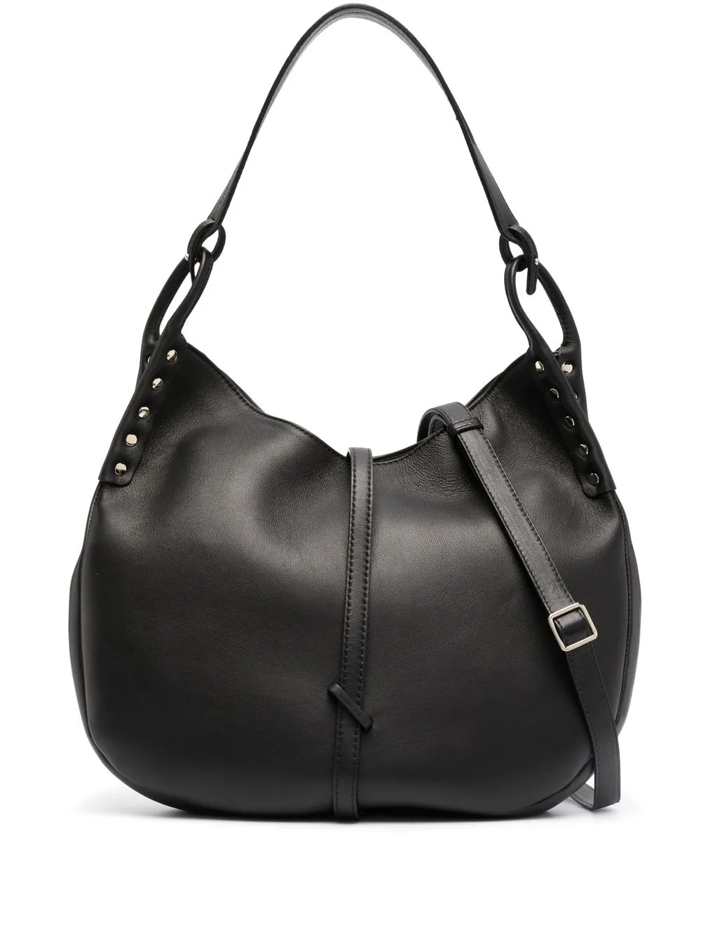 

Zanellato stud-detail leather shoulder bag - Black