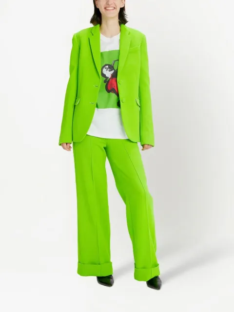 Christopher Kane graphic-print detail T-shirt