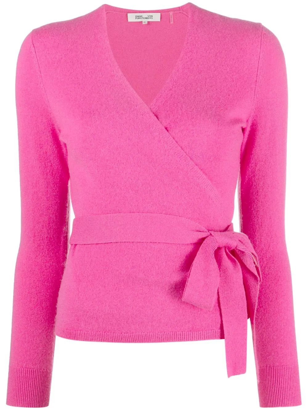 DVF Diane von Furstenberg V-neck top - Pink
