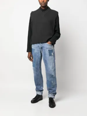GREG LAUREN グレッグローレン 卜ラックパンツブラック ２ 50/50 BLACK LOUNGE BLACK – Greg Lauren