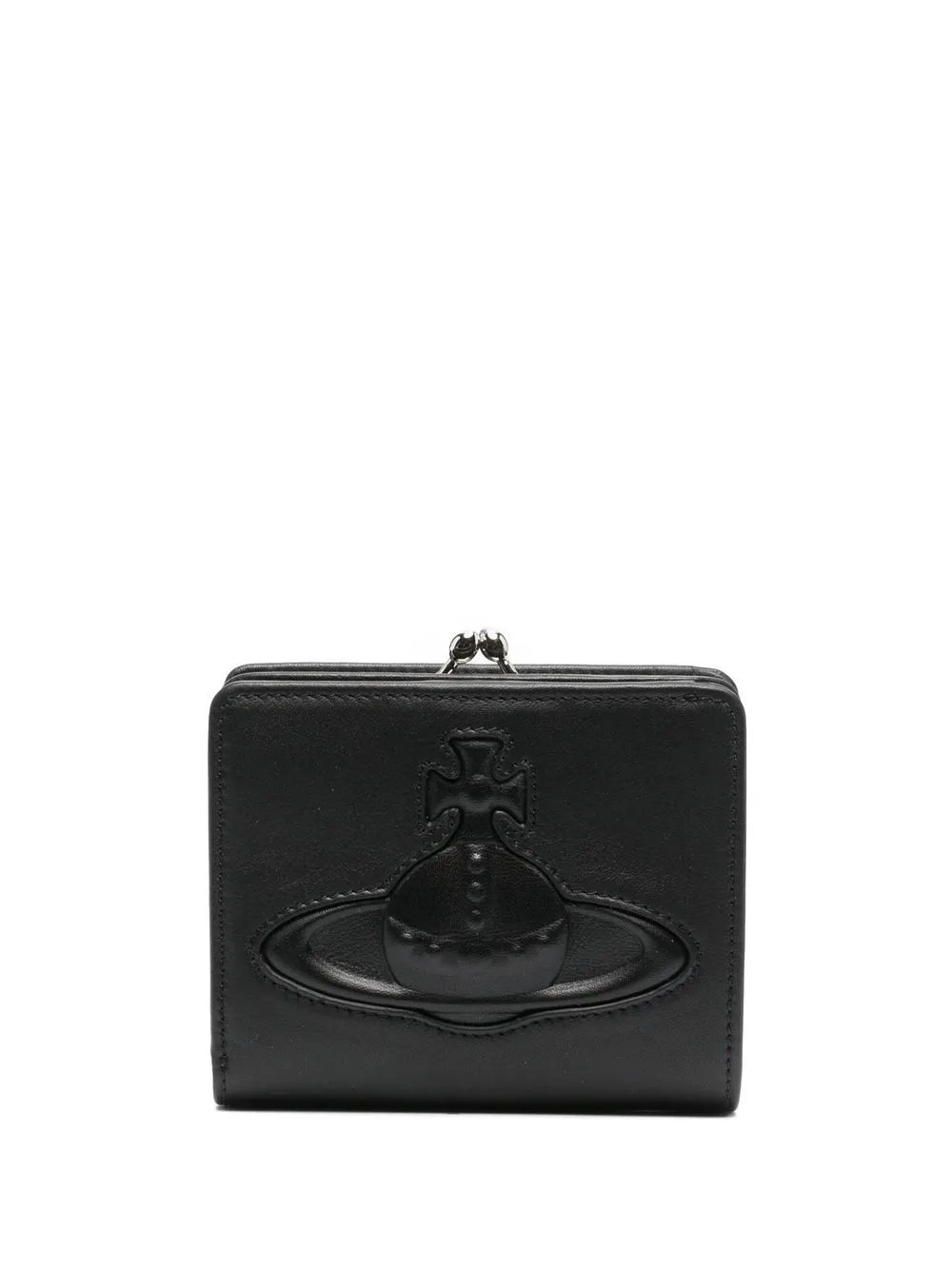 

Vivienne Westwood Orb-detail leather purse - Black