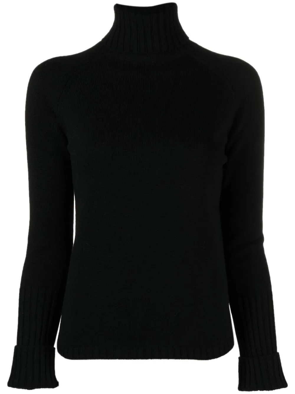 

Lamberto Losani roll-neck wool-blend sweater - Black