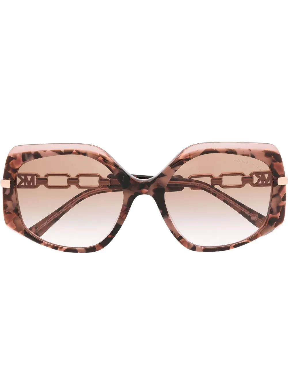 

Michael Kors Cheyenne oversized tortoiseshell sunglasses - Brown