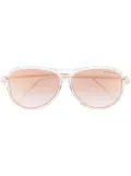 Michael Kors Breckenridge tinted aviator sunglasses - White