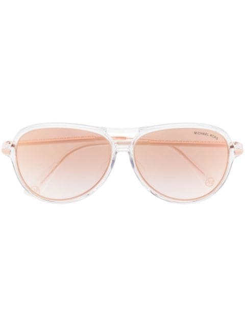 Michael Kors - Breckenridge tinted aviator sunglasses