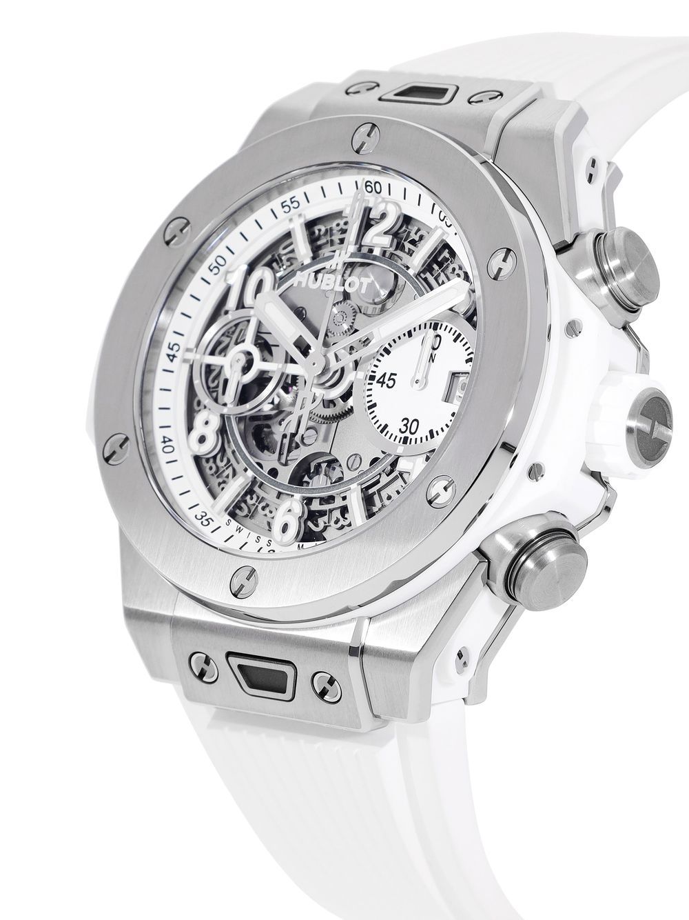 Hublot 2022 ongedragen Big Bang Unico Titanium horloge - Wit